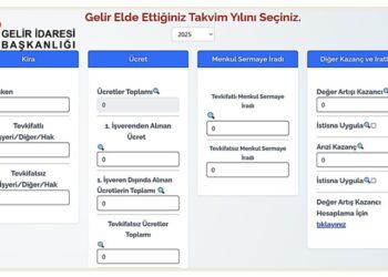 2025 Kira Geliri Beyanı Başladı: Kimler Muaf, Kimler Vergi Ödeyecek?