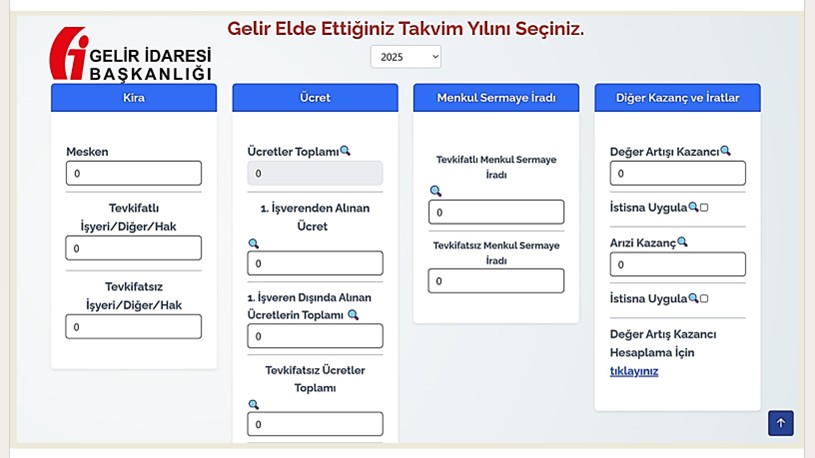 2025 Kira Geliri Beyanı Başladı: Kimler Muaf, Kimler Vergi Ödeyecek?